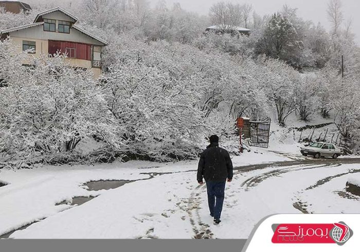 هواشناسی ایران ۱۴۰۰/۰۹/۲۴؛ آغاز بارش برف و باران از روز جمعه